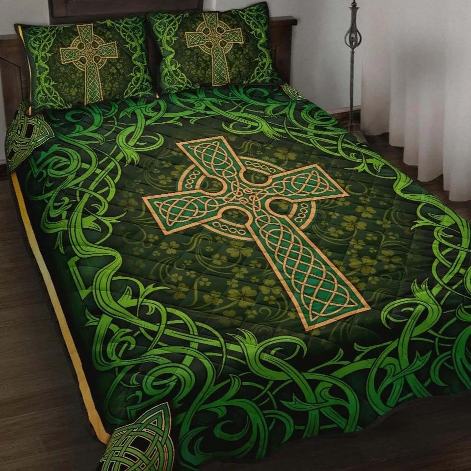 Celtic Quilt Set Celtic Cross Shamrock Patterns